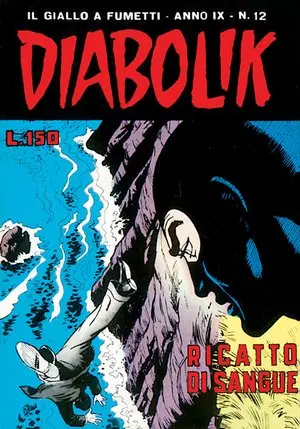 Copertina di DIABOLIK · 166 — Ricatto di sangue