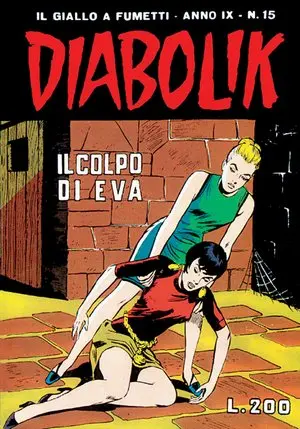 Copertina di DIABOLIK · 169 — Il colpo di Eva