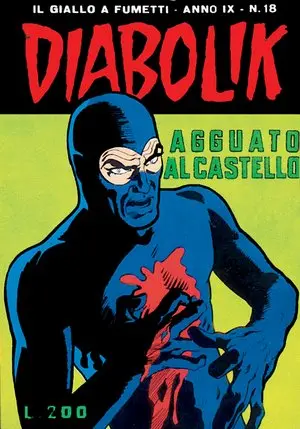 Copertina di DIABOLIK · 172 — Agguato al castello