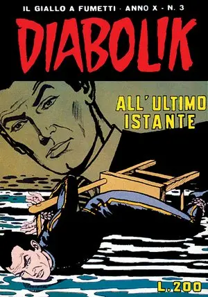 Copertina di DIABOLIK · 183 — All'ultimo istante