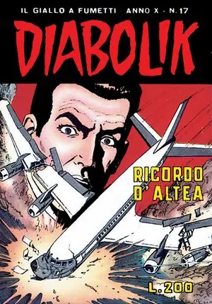 Copertina di DIABOLIK · 197 — Ricordo d'Altea