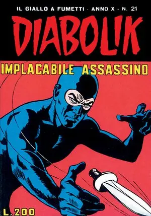 Copertina di DIABOLIK · 201 — Implacabile assassino