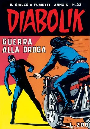 Copertina di DIABOLIK · 202 — Guerra alla droga