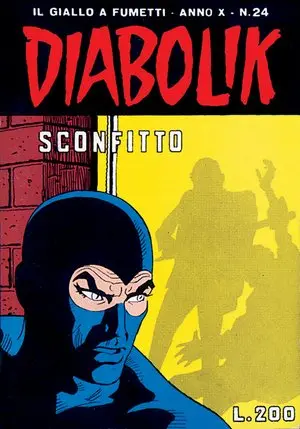 Copertina di DIABOLIK · 204 — Sconfitto