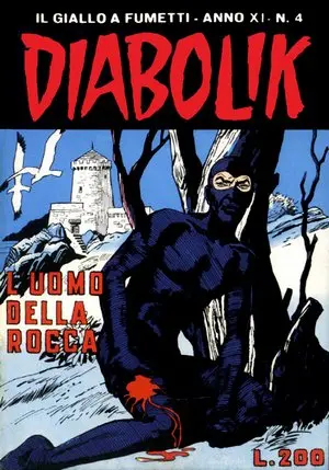 Copertina di DIABOLIK · 210 — L'uomo della rocca