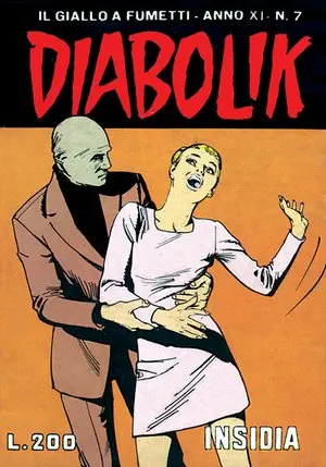 Copertina di DIABOLIK · 213 — Insidia