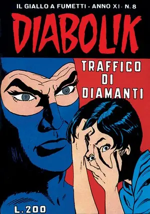 Copertina di DIABOLIK · 214 — Traffico di diamanti