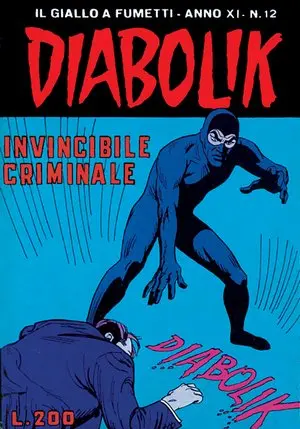 Copertina di DIABOLIK · 218 — Invincibile criminale