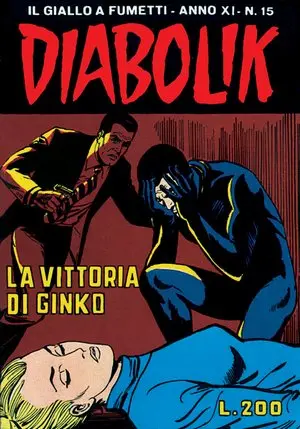 Copertina di DIABOLIK · 221 — La vittoria di Ginko