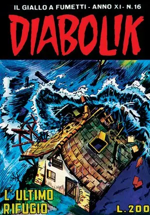 Copertina di DIABOLIK · 222 — L'ultimo rifugio