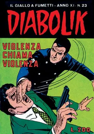 Copertina di DIABOLIK · 229 — Violenza chiama violenza
