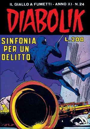Copertina di DIABOLIK · 230 — Sinfonia per un delitto