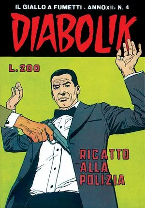 Copertina di DIABOLIK · 236 — Ricatto alla polizia