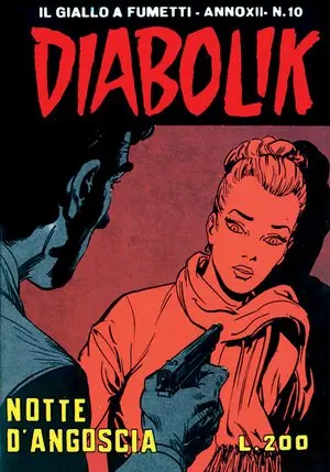 Copertina di DIABOLIK · 241 — Notte d'angoscia