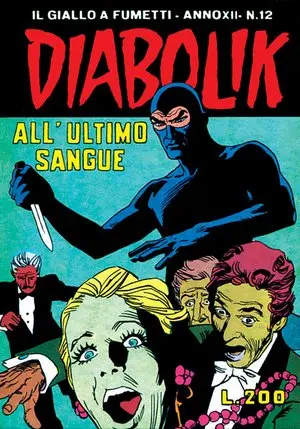 Copertina di DIABOLIK · 243 — All'ultimo sangue