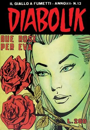 Copertina di DIABOLIK · 244 — Due rose per Eva