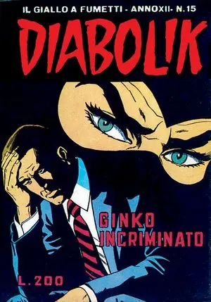 Copertina di DIABOLIK · 246 — Ginko incriminato