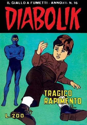 Copertina di DIABOLIK · 247 — Tragico rapimento