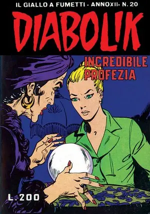 Copertina di DIABOLIK · 250 — Incredibile profezia
