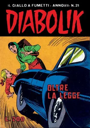 Copertina di DIABOLIK · 251 — Oltre la legge