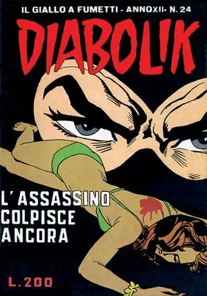 Copertina di DIABOLIK · 254 — L'assassino colpisce ancora