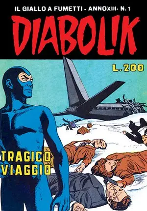 Copertina di DIABOLIK · 257 — Tragico viaggio