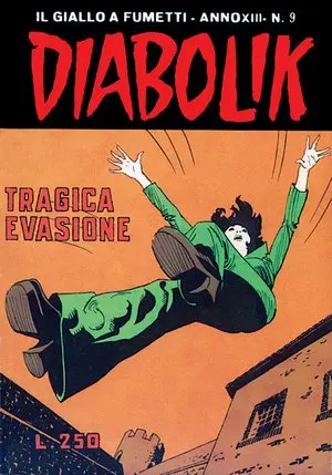Copertina di DIABOLIK · 264 — Tragica evasione