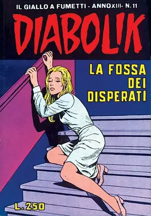 Copertina di DIABOLIK · 266 — La fossa dei disperati