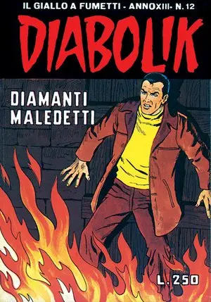 Copertina di DIABOLIK · 267 — Diamanti maledetti
