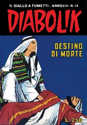 Copertina di DIABOLIK · 269 — Destino di morte