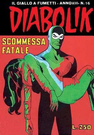 Copertina di DIABOLIK · 271 — Scommessa fatale