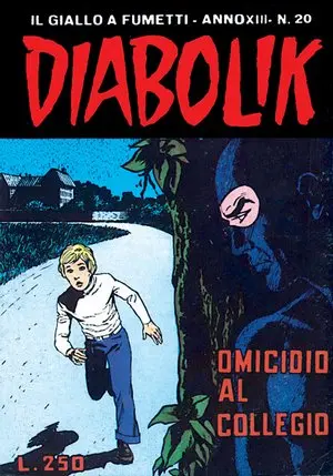 Copertina di DIABOLIK · 274 — Omicidio al collegio