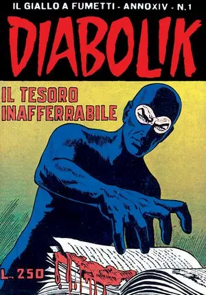 Copertina di DIABOLIK · 281 — Il tesoro inafferrabile