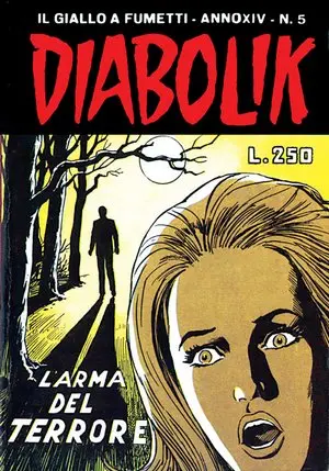 Copertina di DIABOLIK · 285 — L'arma del terrore