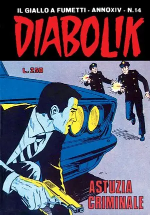 Copertina di DIABOLIK · 293 — Astuzia criminale