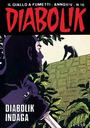 Copertina di DIABOLIK · 295 — Diabolik indaga