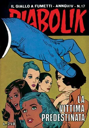 Copertina di DIABOLIK · 296 — La vittima predestinata