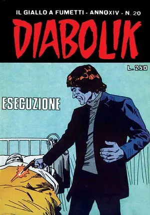 Copertina di DIABOLIK · 298 — Esecuzione