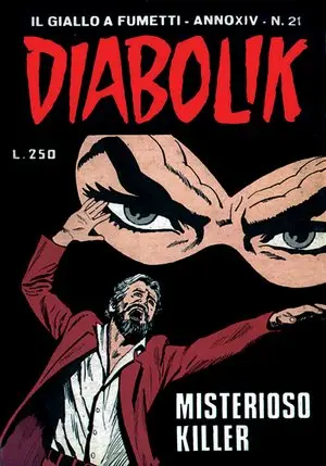 Copertina di DIABOLIK · 299 — Misterioso killer