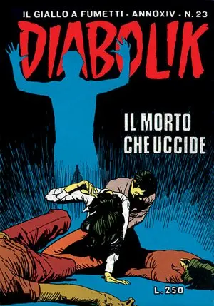 Copertina di DIABOLIK · 301 — Il morto che uccide