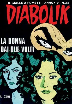 Copertina di DIABOLIK · 303 — La donna dai due volti