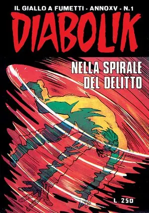 Copertina di DIABOLIK · 305 — Nella spirale del delitto