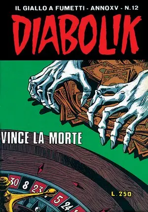 Copertina di DIABOLIK · 315 — Vince la morte