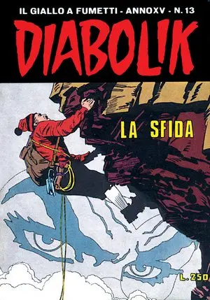 Copertina di DIABOLIK · 316 — La sfida