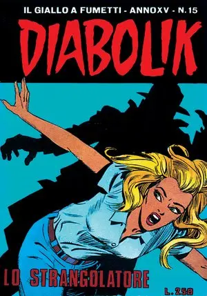 Copertina di DIABOLIK · 318 — Lo strangolatore