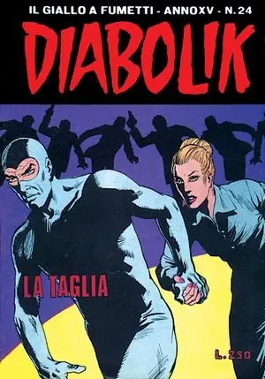 Copertina di DIABOLIK · 325 — La taglia