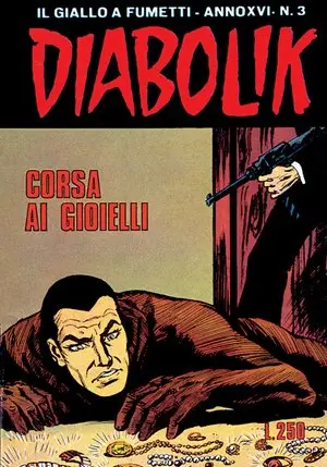 Copertina di DIABOLIK · 330 — Corsa ai gioielli