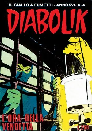 Copertina di DIABOLIK · 331 — L'ora della vendetta