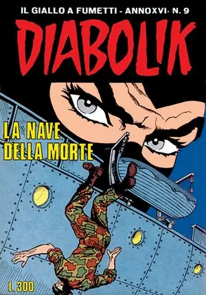 Copertina di DIABOLIK · 335 — La nave della morte