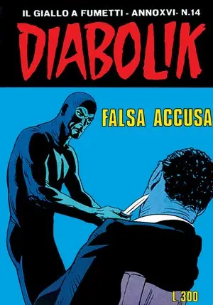 Copertina di DIABOLIK · 340 — Falsa accusa